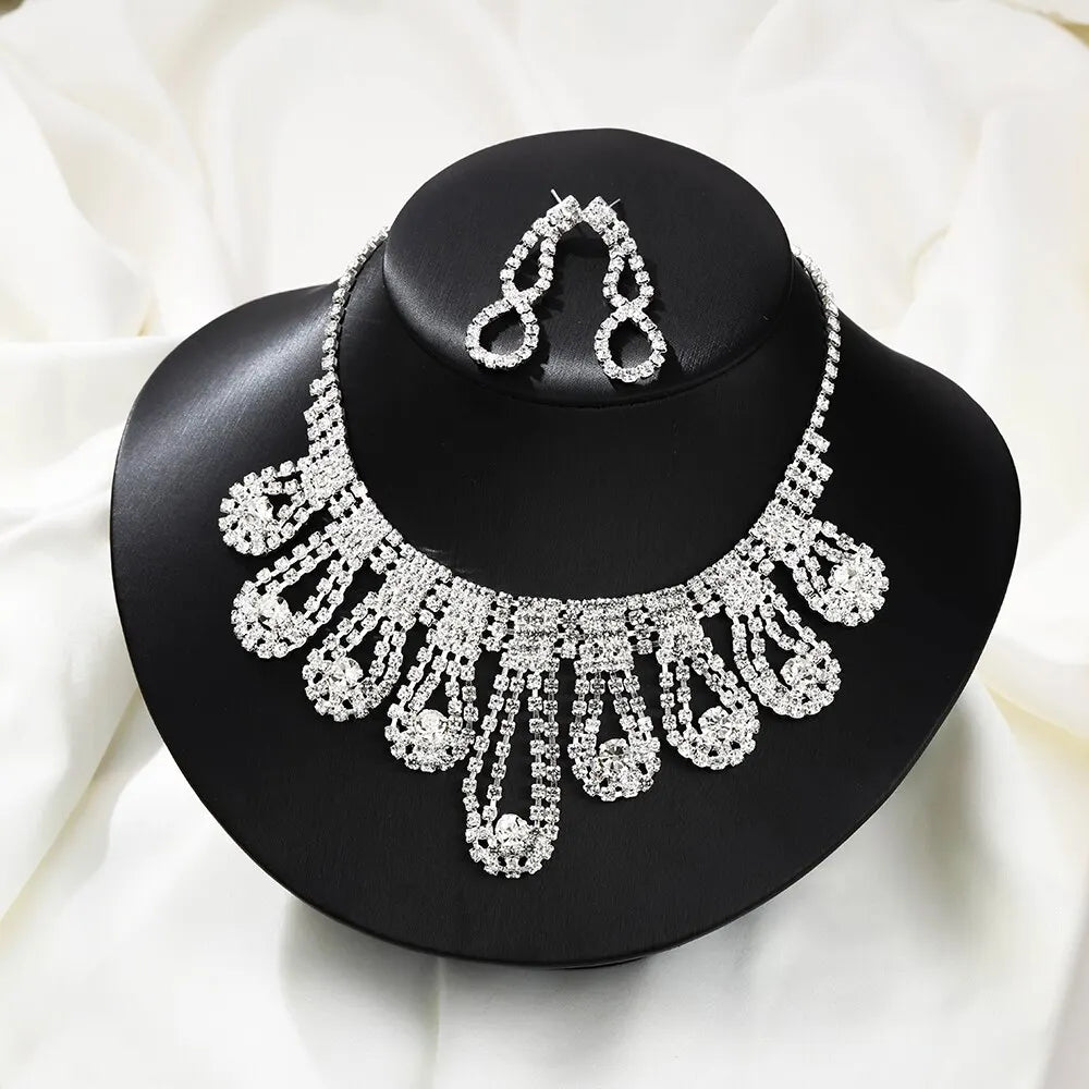 Luxury Necklace /Earrings Set
